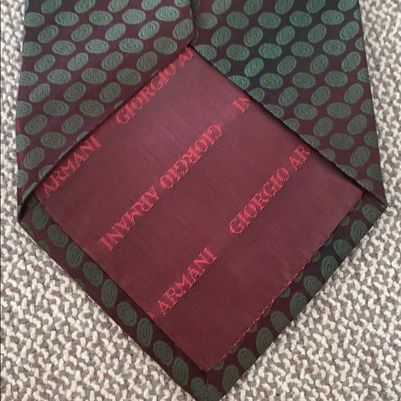Armani Silk Tie - made in Italy - Picture 4 of 7
